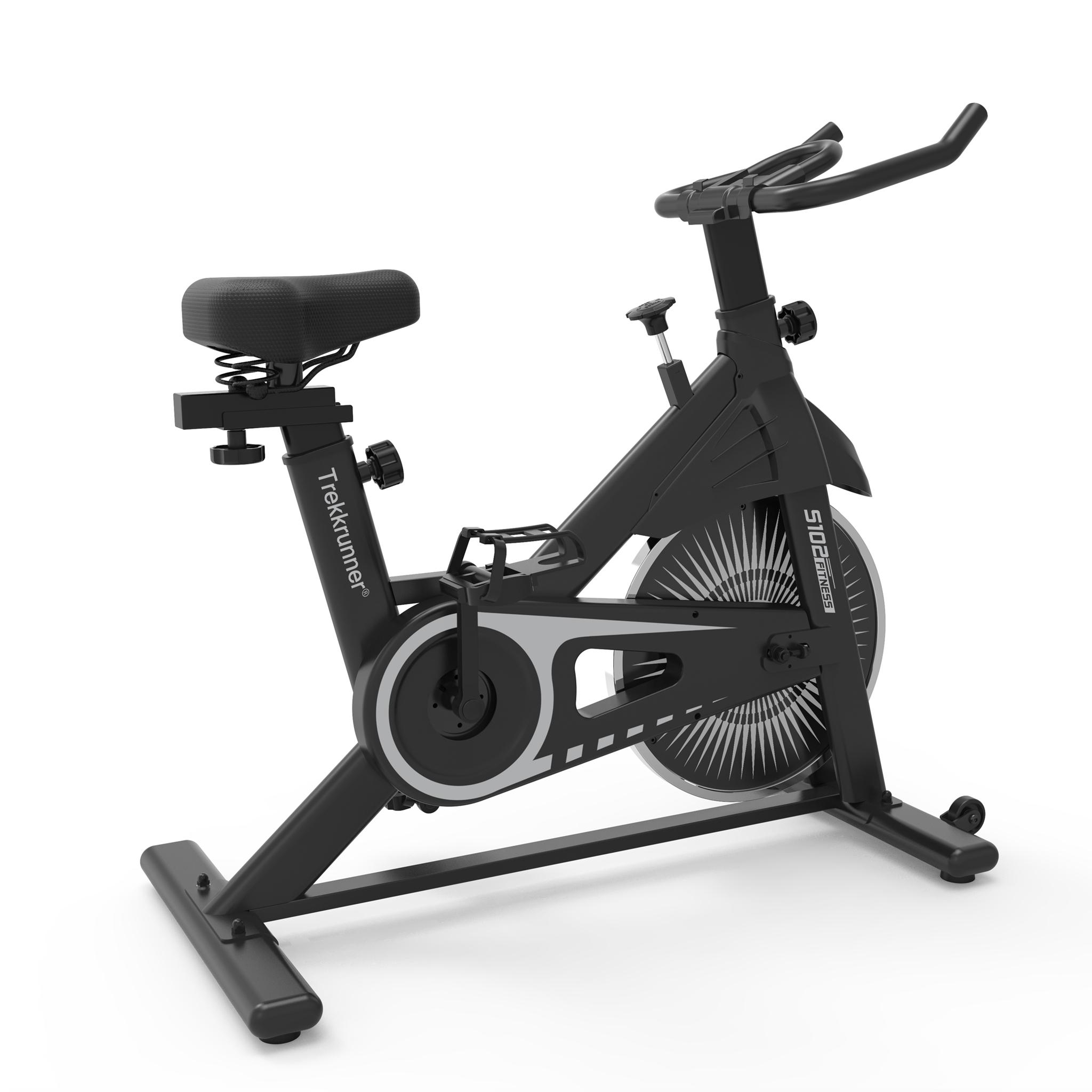 Spinning-pyörä harjoitustietokoneella | 8kg vauhtipyörä | Trekrunner TR102