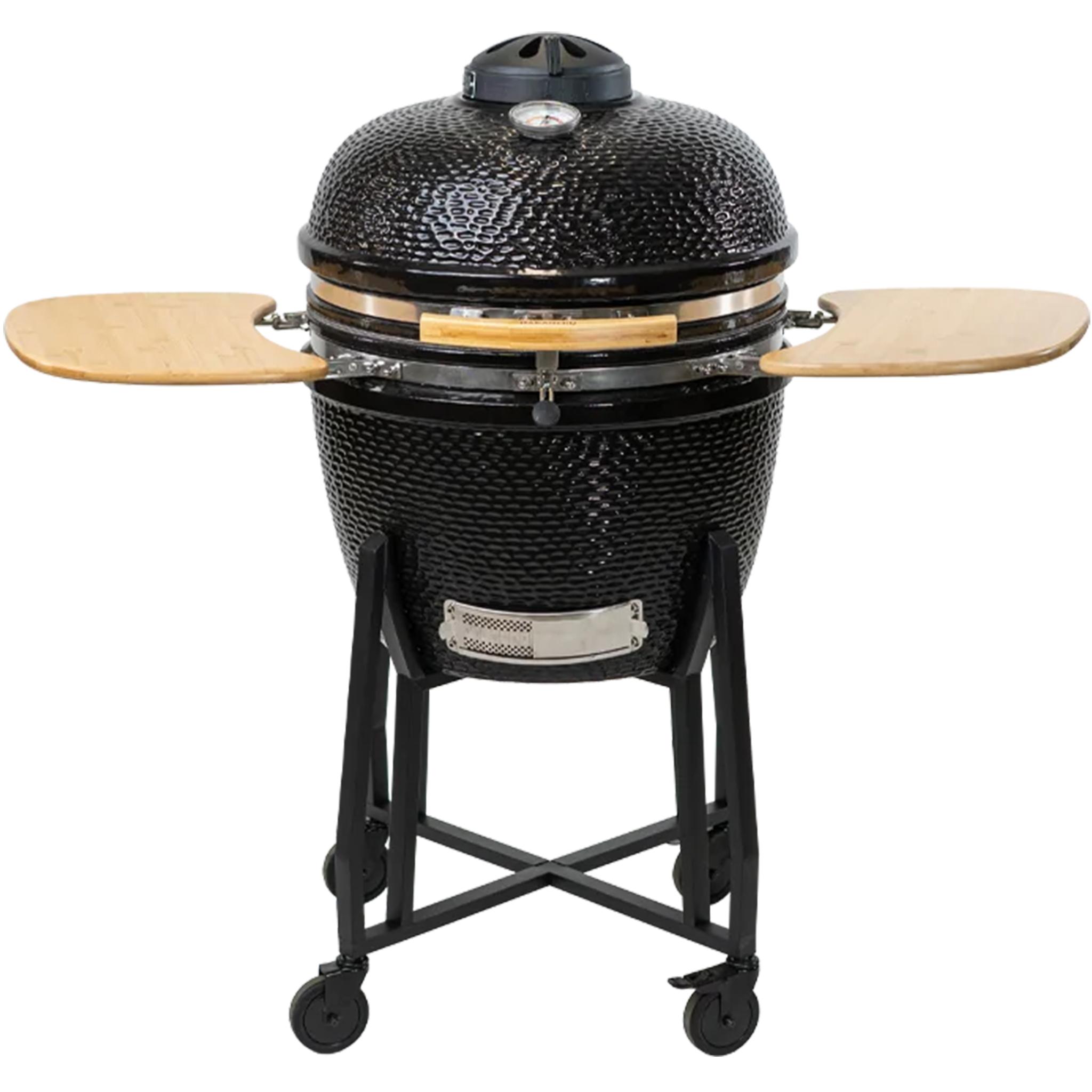 Kamado keraaminen grilli Habanero BBQ Large Ø47cm | Musta | Prisolo