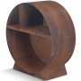 Polttopuuteline 3mm corten-ters | Pyre