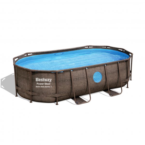 Bestway-allas maanpinnan ylpuolella 4,27x2,5m | Power Steel Swim Vista II (56714)