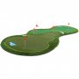 Golf Mat Pro | Kaksinkertaiset viherit ja vesiesteet | 4x2m