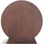 Polttopuuteline 3mm corten-ters | Pyre