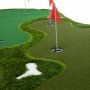 Golf Mat Pro | Kaksinkertaiset viherit ja vesiesteet | 4x2m