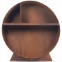 Polttopuuteline 3mm corten-ters | Pyre