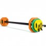 Aerobic Pump Barbell | 20 kg painojen sarja | Kotiharjoitteluun